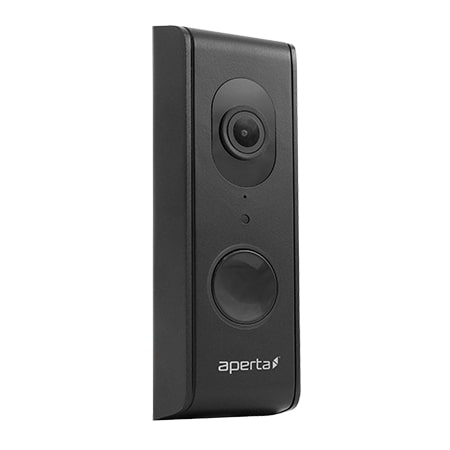 ESP Aperta Wired Wi-Fi Door Station with Record Facility Black  - APWIFIDSBLK2, Image 1 of 1