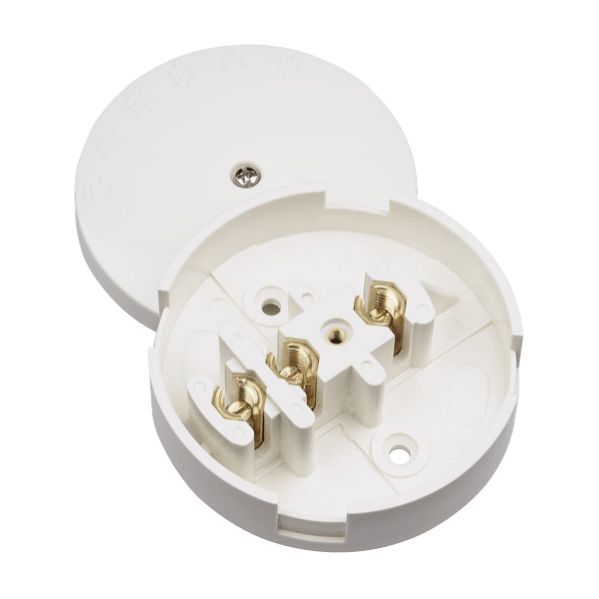 Click Scolmore Essentials 30A Junction Box S-Entry 3 Terminal White - WA072, Image 1 of 1