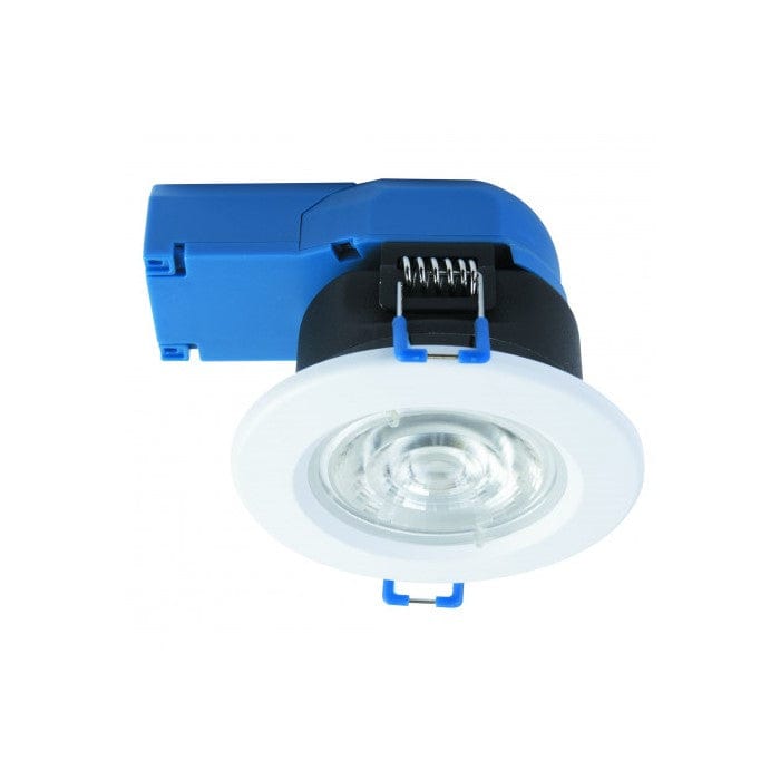 Megaman Tego 2 7.5W LED Fire Rated Dual Beam / Colour Selectable Downlight Matt White - 711183, Image 4 of 4