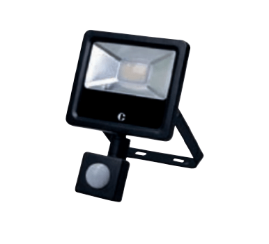 Collingwood 10W Integrated LED PIR Floodlight - Natural White, Image 1 of 1