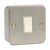 Click Scolmore Essentials Metal Clad 1 Gang 2 Way 10A Switch - CL011