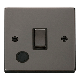 Click Scolmore Deco Ingot 20A 2 Pole Flex Outlet Switch - VPBN522BK