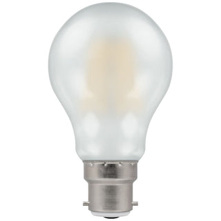Crompton LED GLS Filament Pearl 5W Dimmable 2700K BC - CROM5938