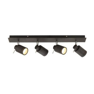 Forum Scorpius 4L Bar IP44 Spotlight - Matt Black - SPA-22560-MBLK